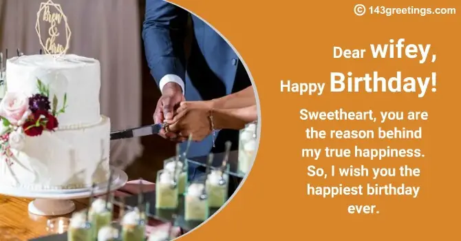 Birthday Messages for Wife on Facebook